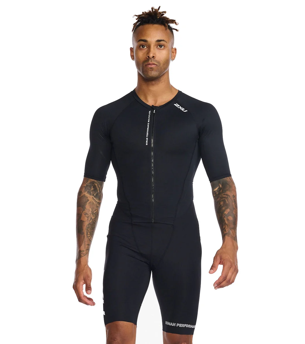 2XU Men's Aero Sleeved Trisuit - Image 10