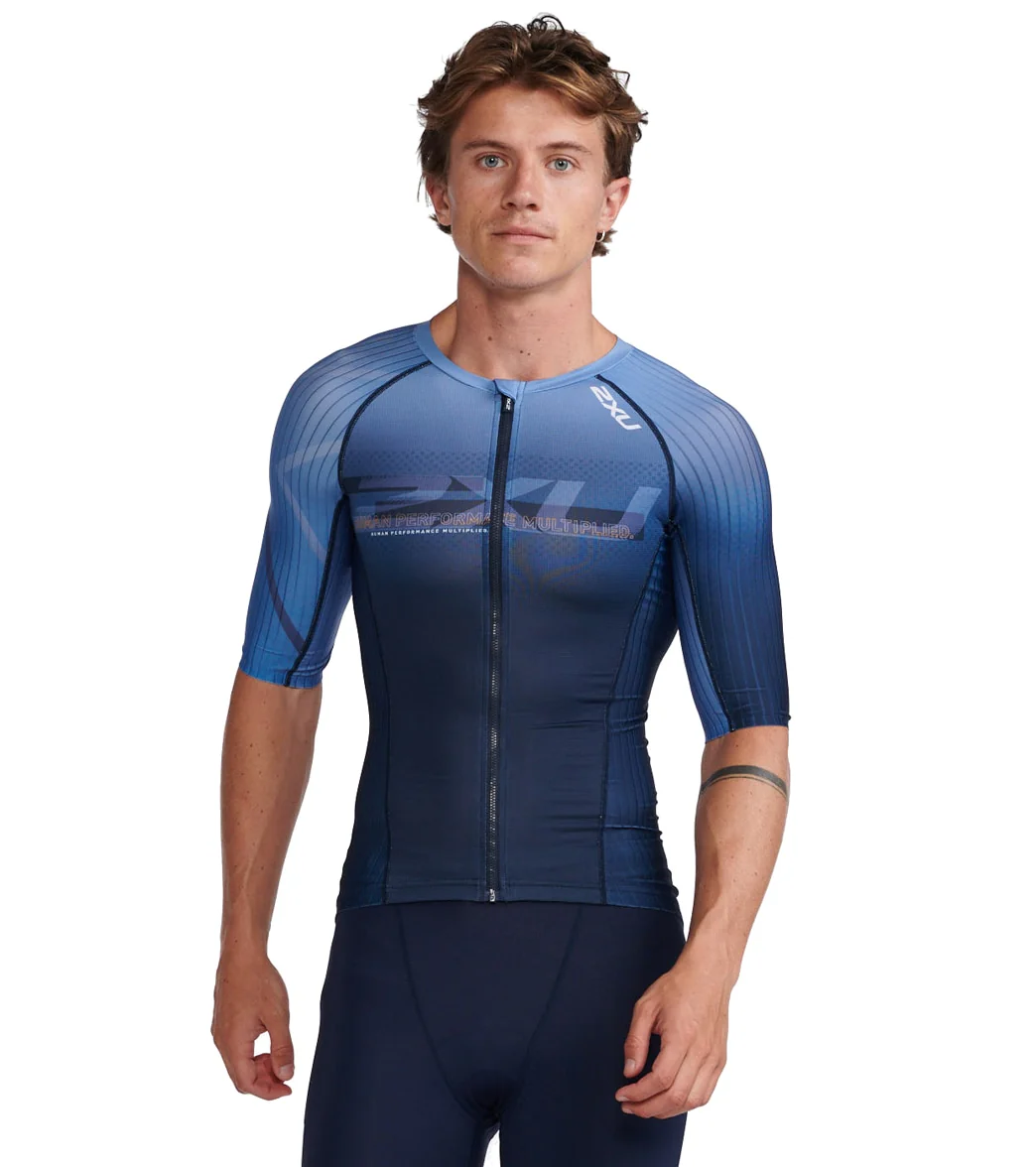 2XU Men's Aero Tri Sleeved Top - Image 3