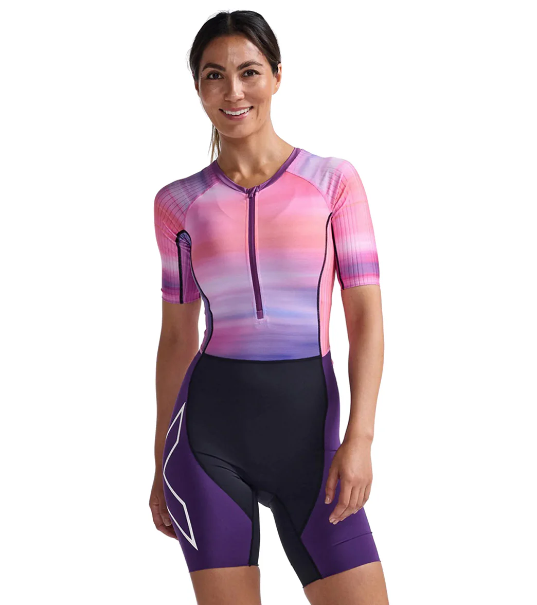 2XU Women's Aero Sleeved Trisuit - Image 2