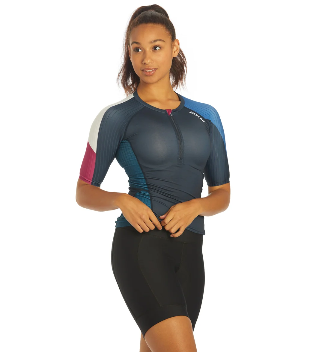 2XU Women's Aero Tri Sleeved Top - Image 2