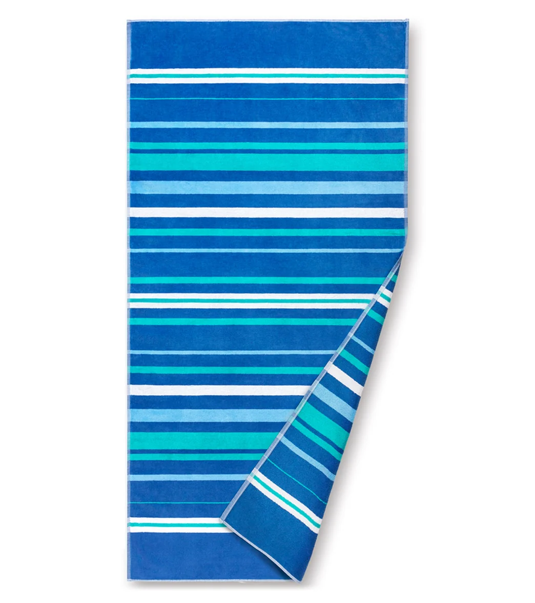 A to Z Towels Cool Stripes Beach Towel 34"X 64"