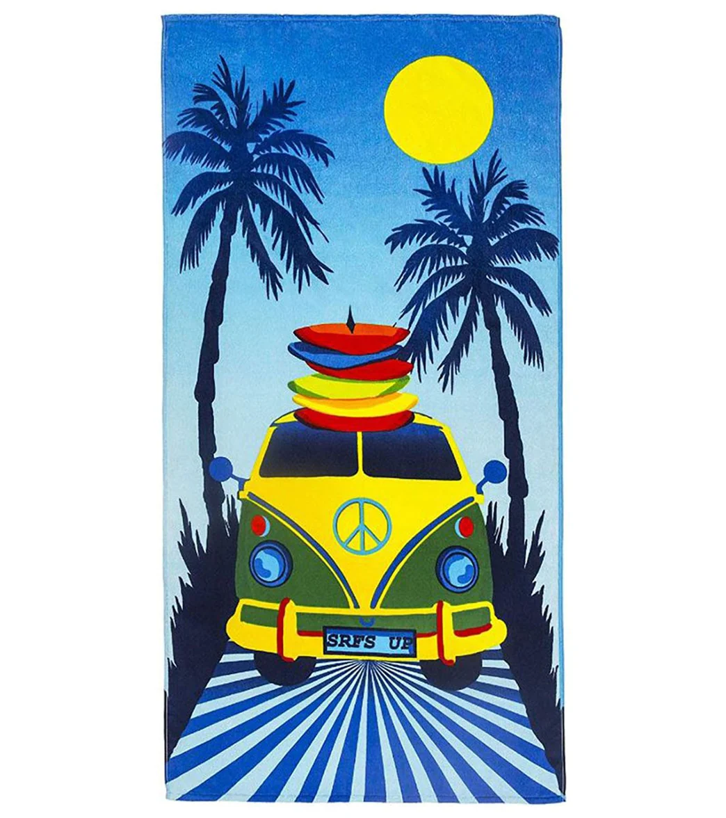 A to Z Towels Road Trip Beach Towel 30”X 60” - Image 4