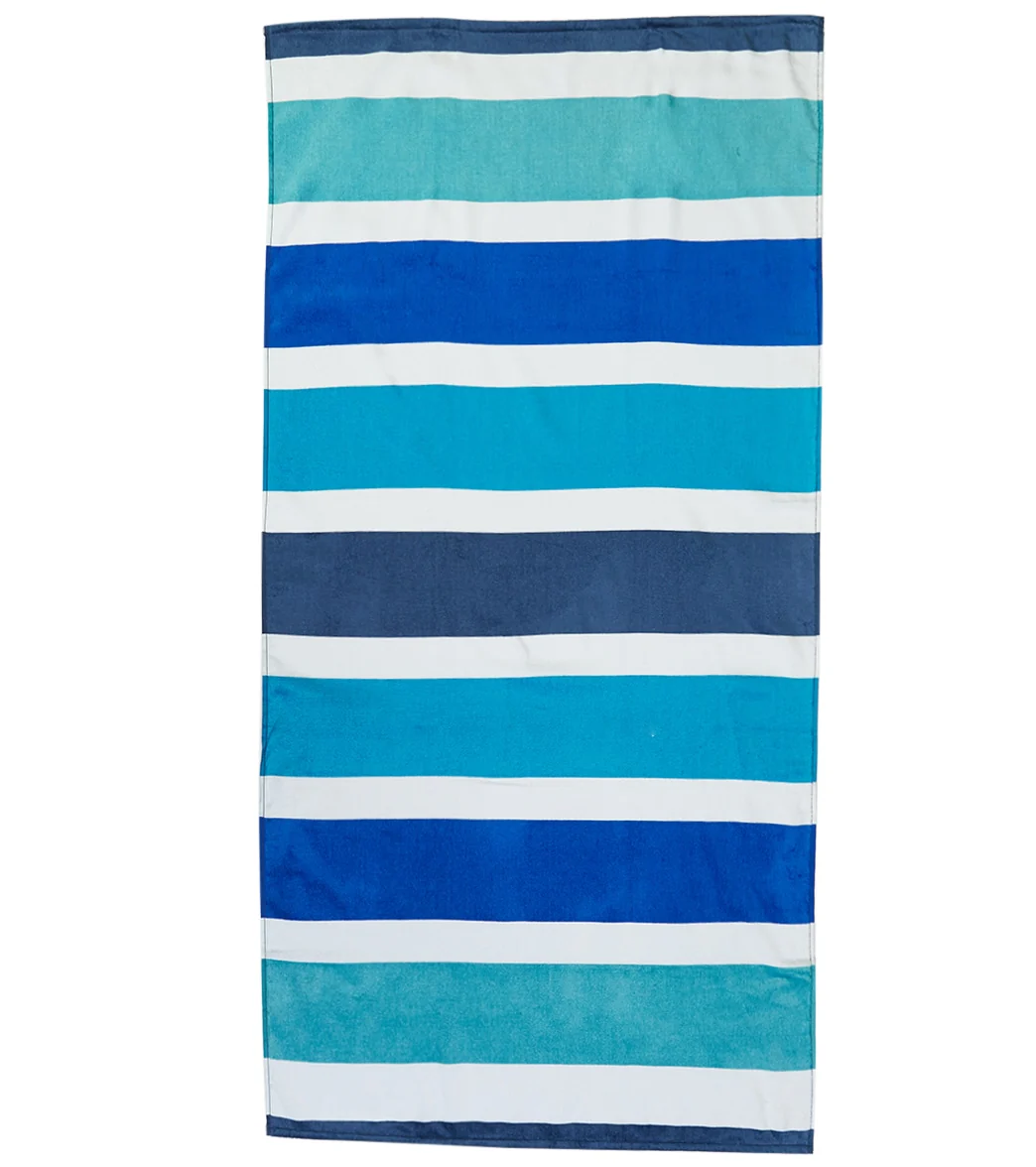 A to Z Towels Sea Tone Stripes Beach Towel 30”X 60”