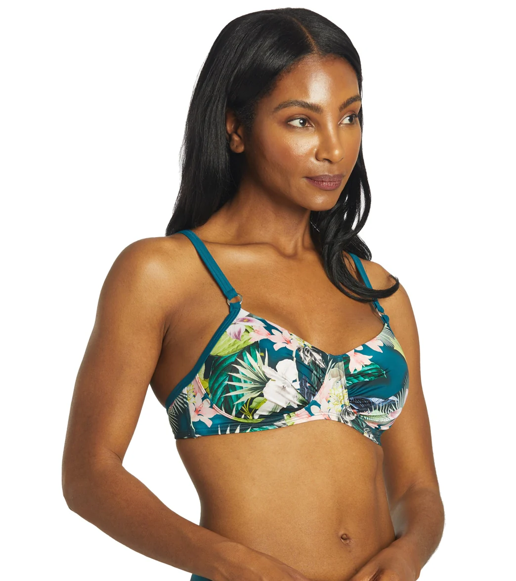Amoena Women's Flower Spirit Mastectomy Bikini Top - Image 2