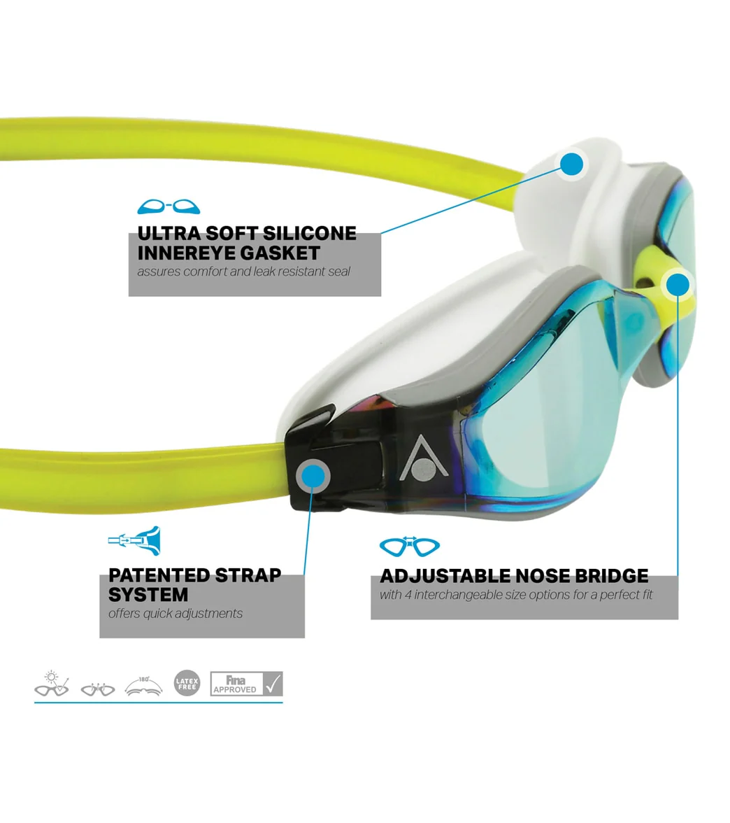 AquaSphere Fastlane Titanium Mirrored Goggle - Image 12