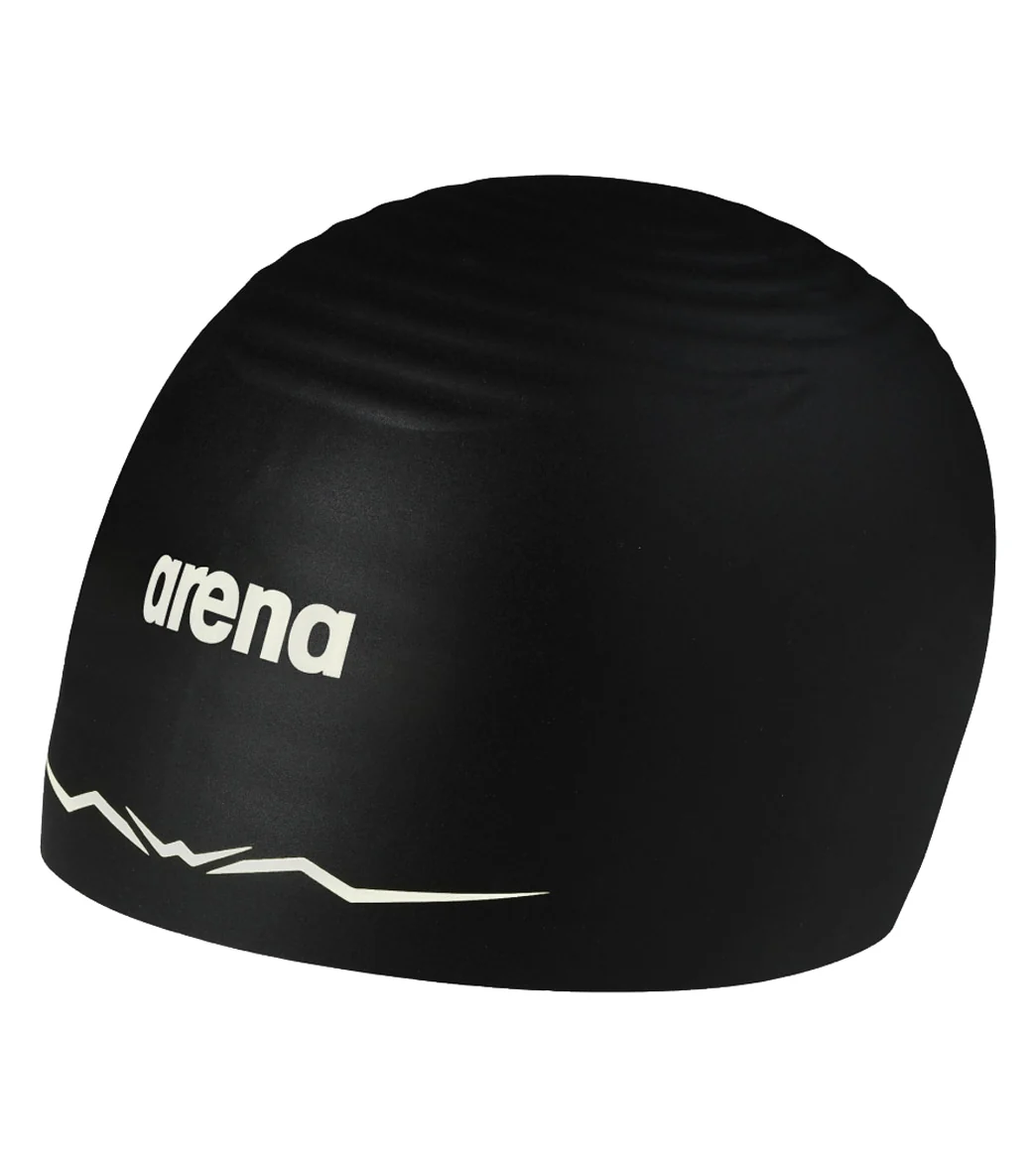Arena Aquaforce Wave Silicone Swim Cap - Image 3