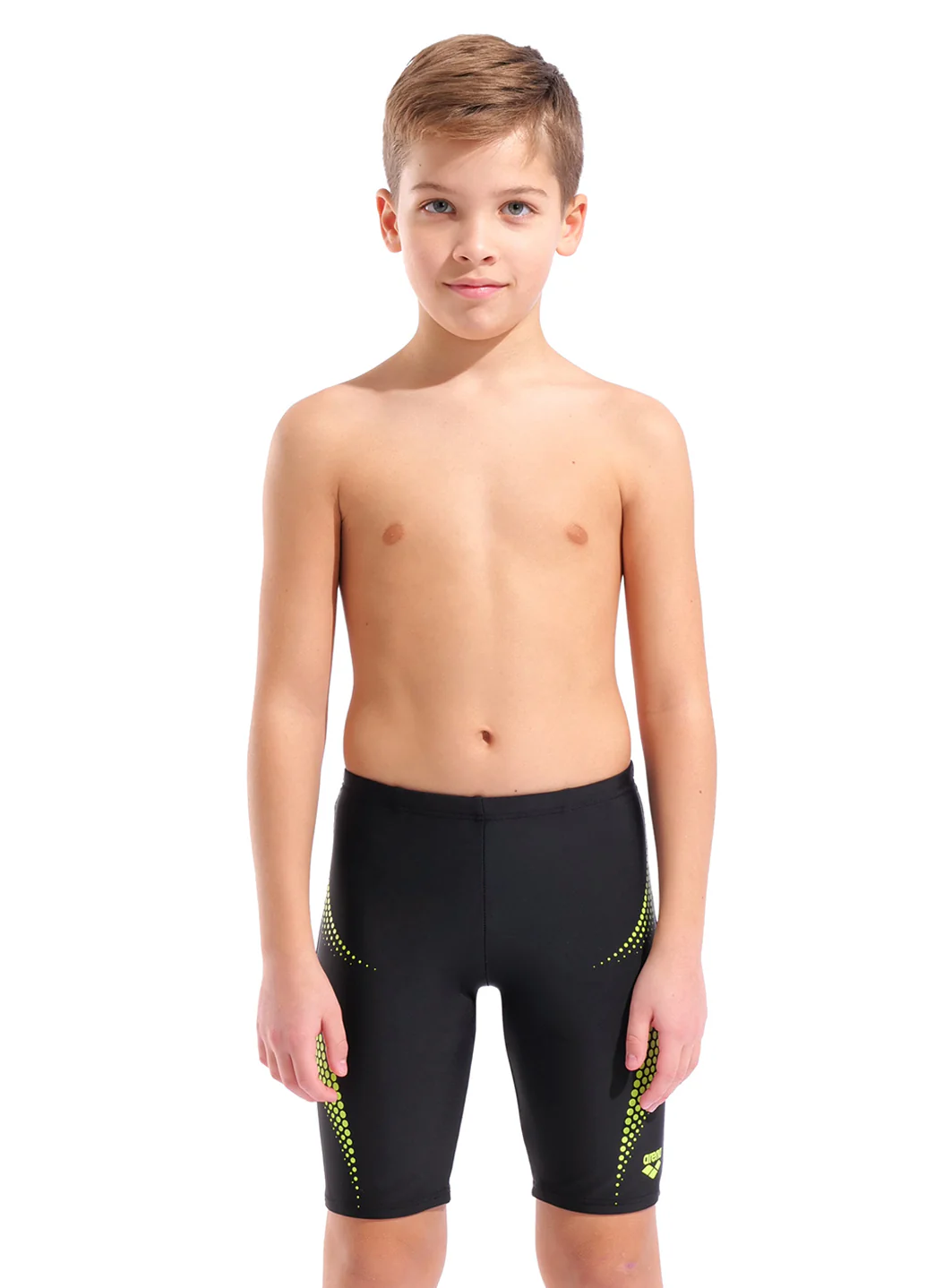 Arena Boys' Dotted Pattern Jammer Swimsuit (Little Kid, Big Kid) - Image 3