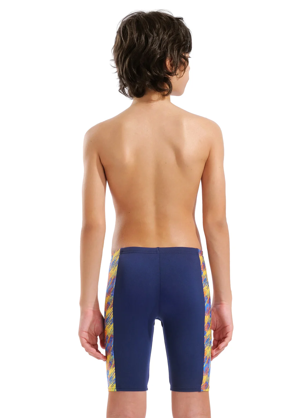 Arena Boys' Draft Print Jammer Swimsuit (Little Kid, Big Kid) - Image 5