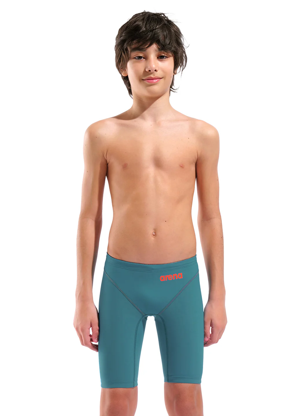 Arena Boys' Powerskin Jade Aura Impulso LE Jammer Tech Suit Swimsuit - Image 2
