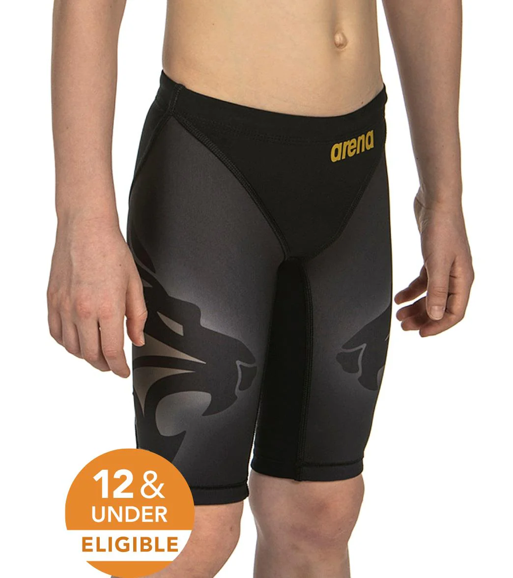 Arena Boys' Powerskin ST 2.0 Junior Elite II Jammer Tech Suit Swimsuit - Image 2