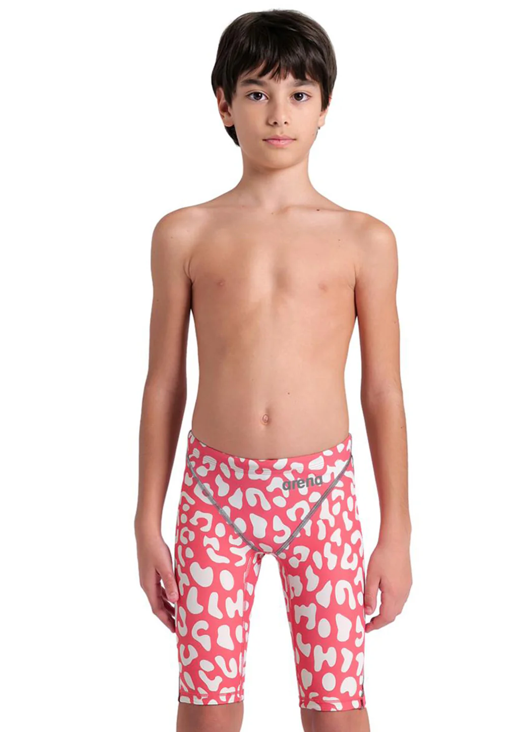 Arena Boys' Powerskin ST Next Limited Edition Leopard Jammer Tech Suit Swimsuit - Image 8