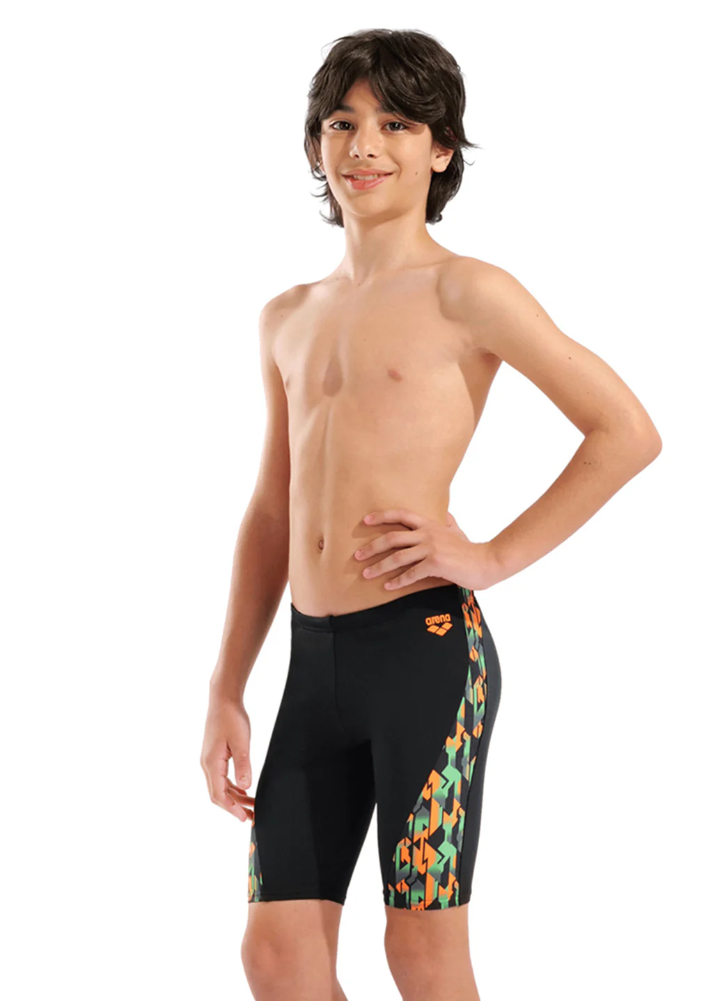 Arena Boys' Print Jammer Swimsuit (Little Kid, Big Kid) - Image 3