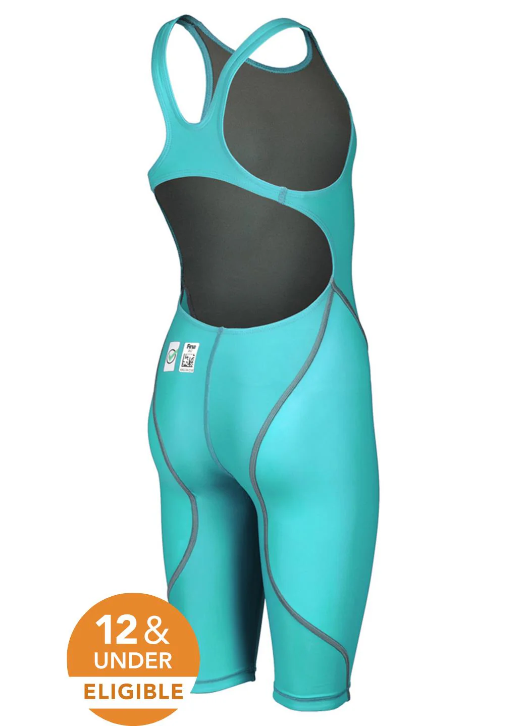 Arena Girls' Powerskin ST Next Open Back Tech Suit Swimsuit - Image 46
