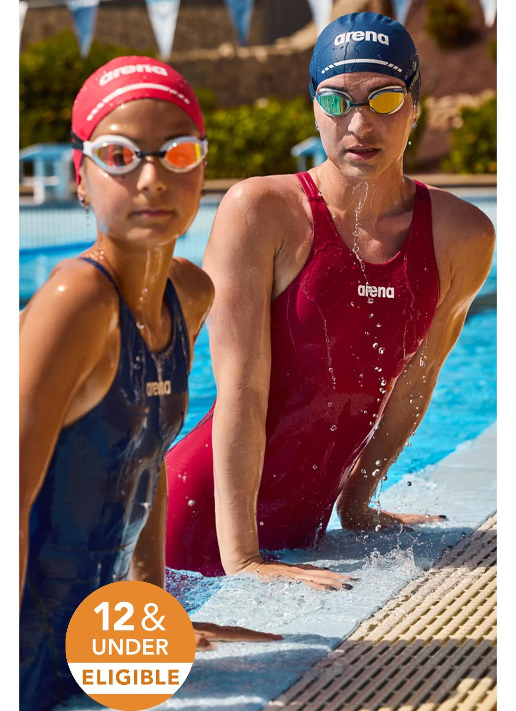 Arena Girls' Powerskin ST Next Open Back Tech Suit Swimsuit - Image 52