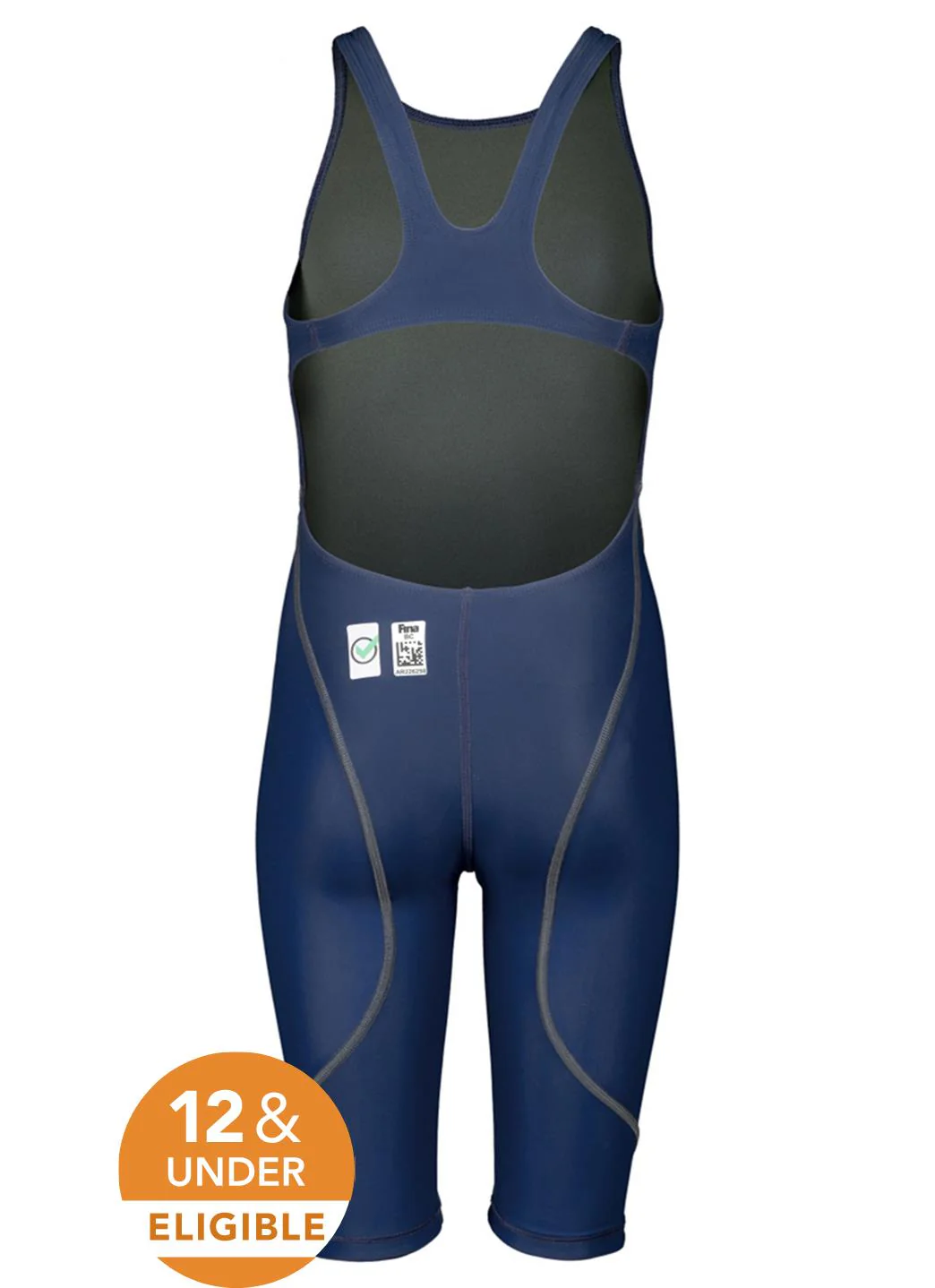 Arena Girls' Powerskin ST Next Open Back Tech Suit Swimsuit - Image 7