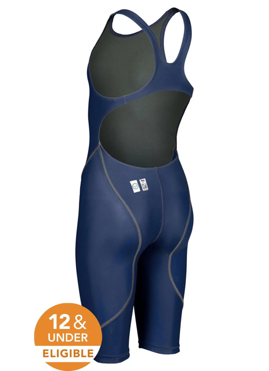 Arena Girls' Powerskin ST Next Open Back Tech Suit Swimsuit - Image 9
