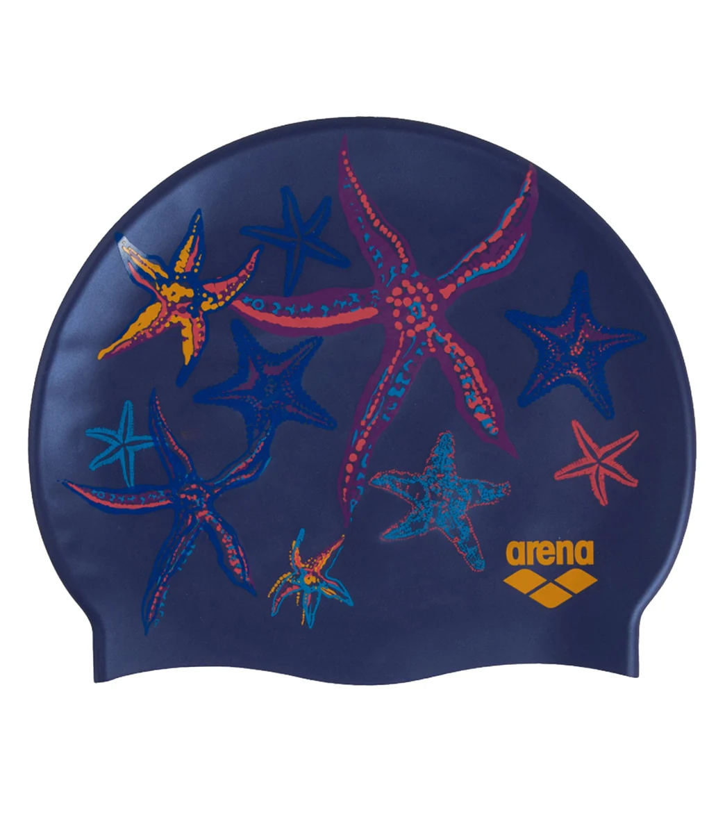 Arena Lydia Jacoby Starfish Silicone Swim Cap - Image 4