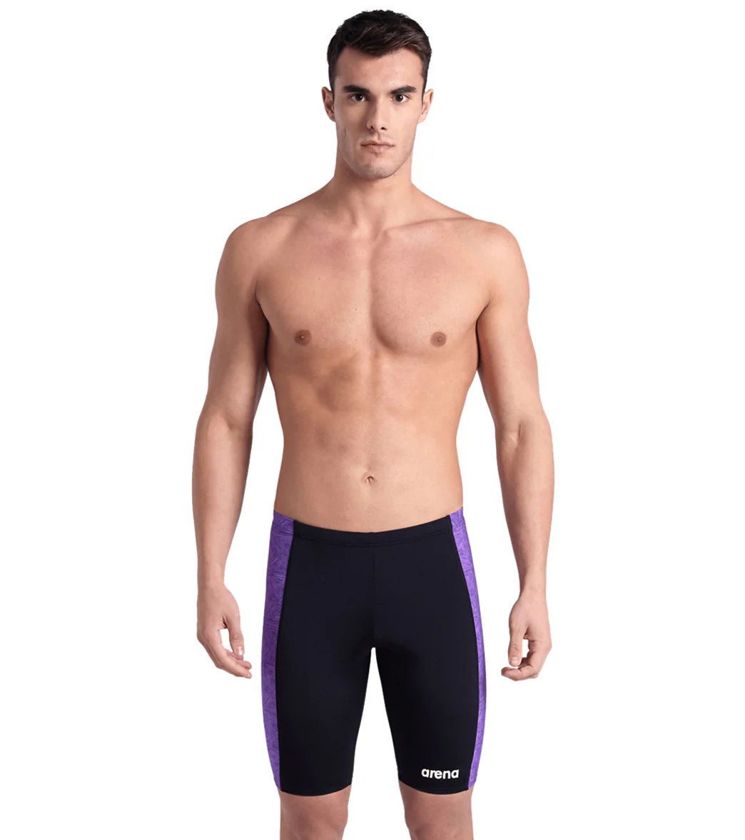 Arena Men's Abstract Tiles Jammer Swimsuit - Image 11