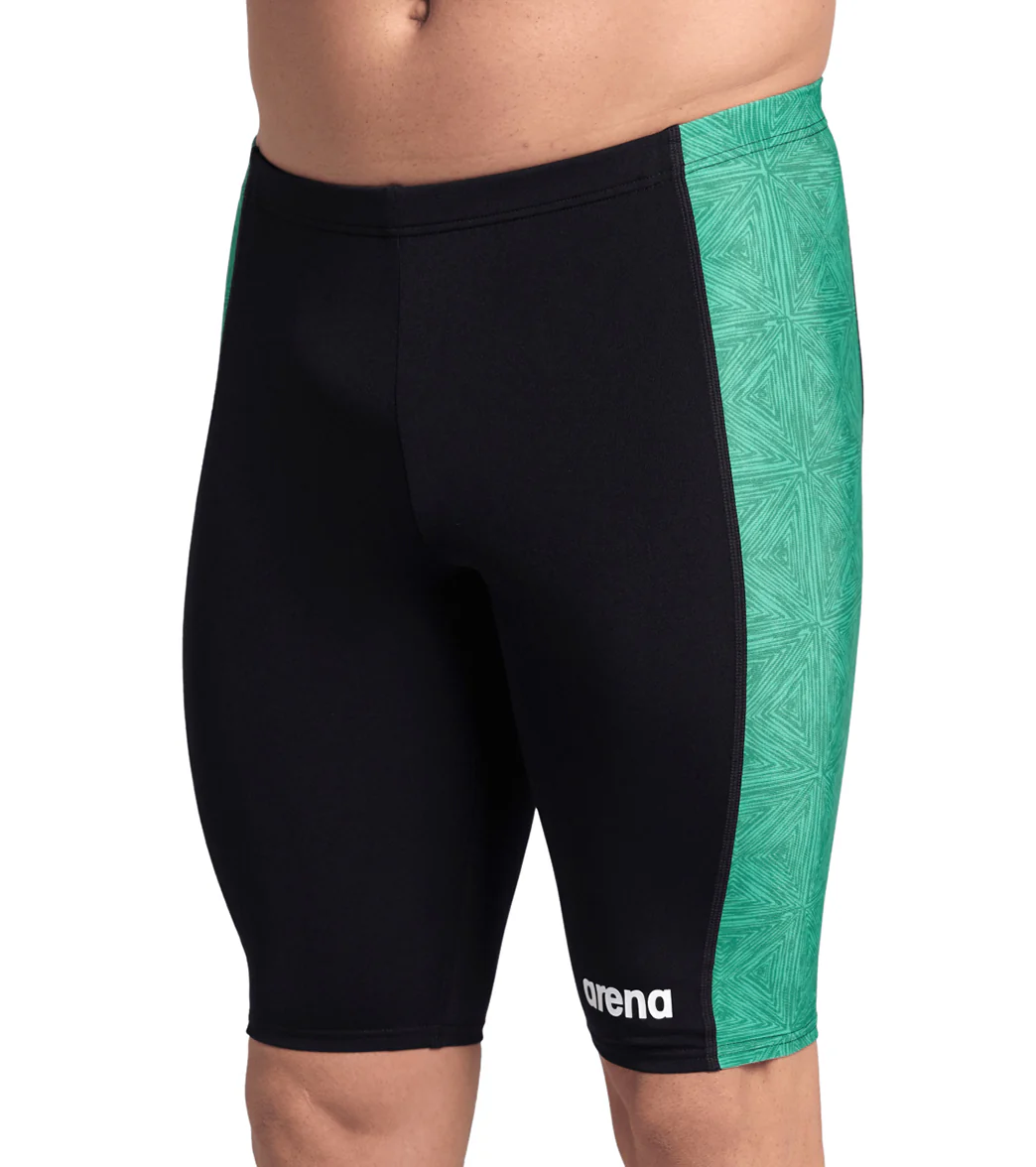 Arena Men's Abstract Tiles Jammer Swimsuit - Image 22