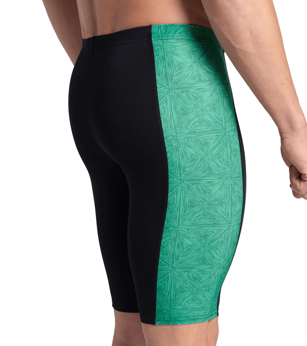 Arena Men's Abstract Tiles Jammer Swimsuit - Image 23