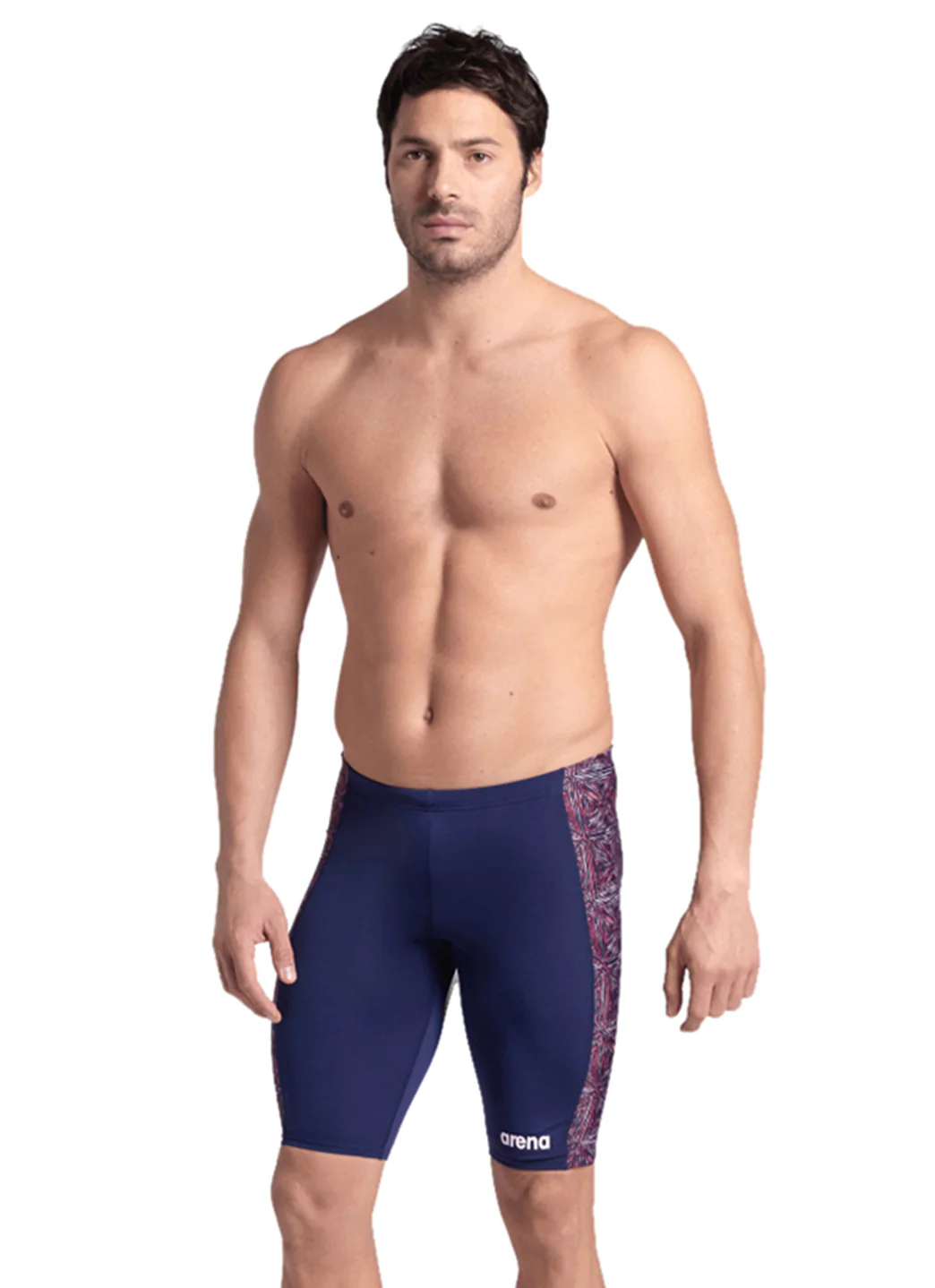 Arena Men's Abstract Tiles Jammer Swimsuit - Image 3