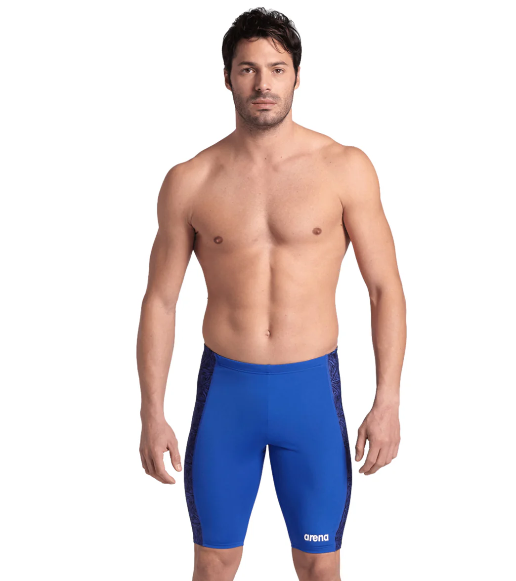 Arena Men's Abstract Tiles Jammer Swimsuit - Image 45