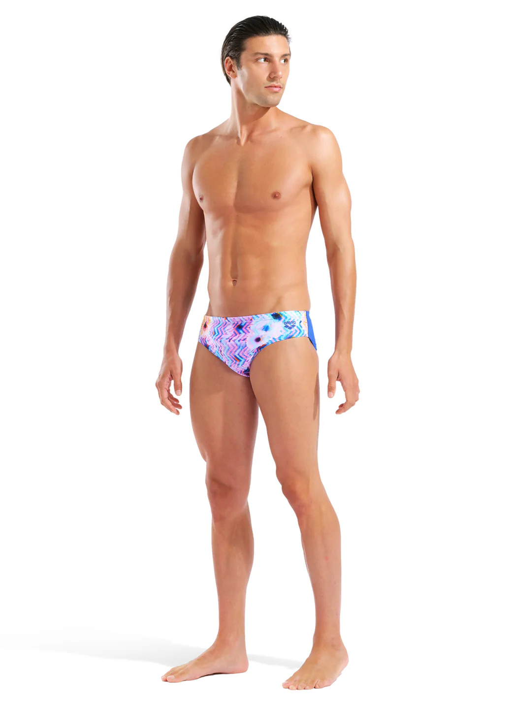 Arena Men's Blurred Brief Swimsuit - Image 5