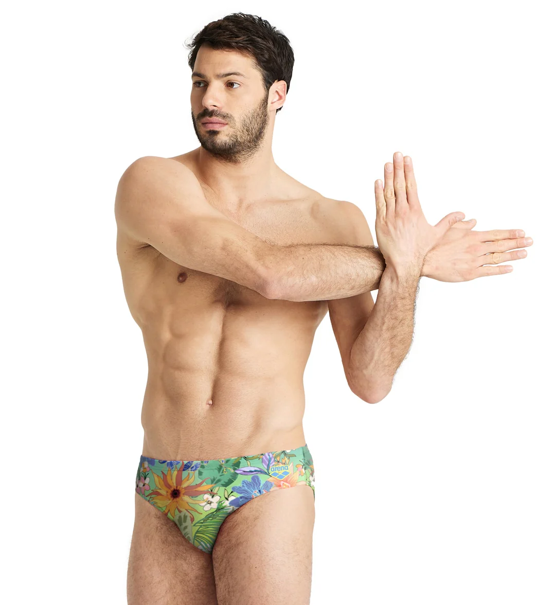 Arena Men's Feel the Nature Brief Swimsuit - Image 8