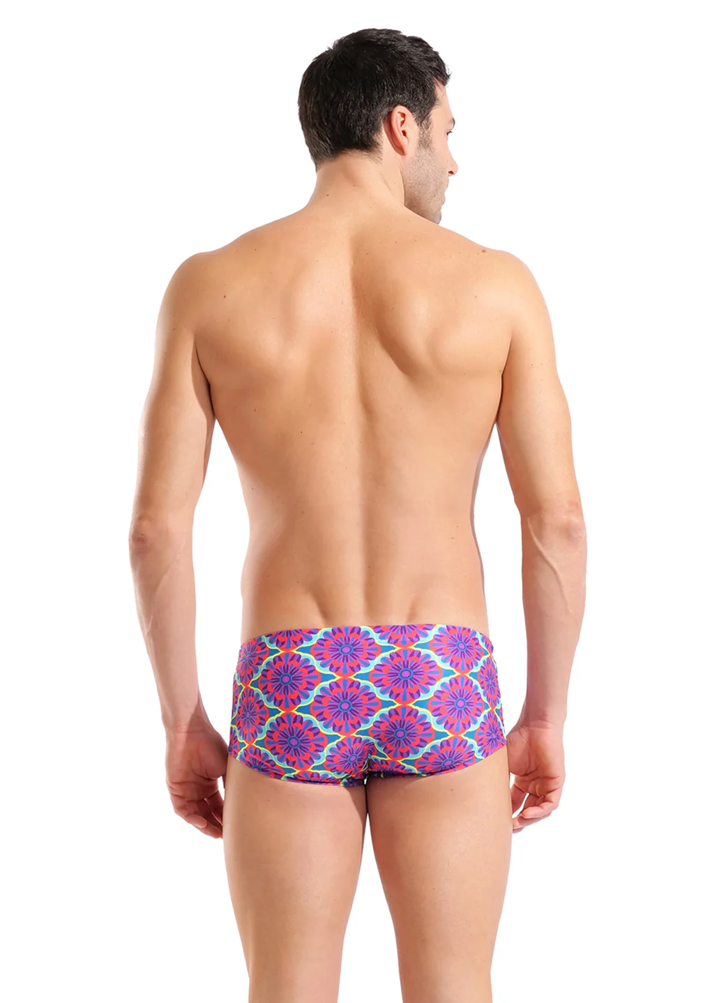 Arena Men's Floral Square Leg Swimsuit - Image 4