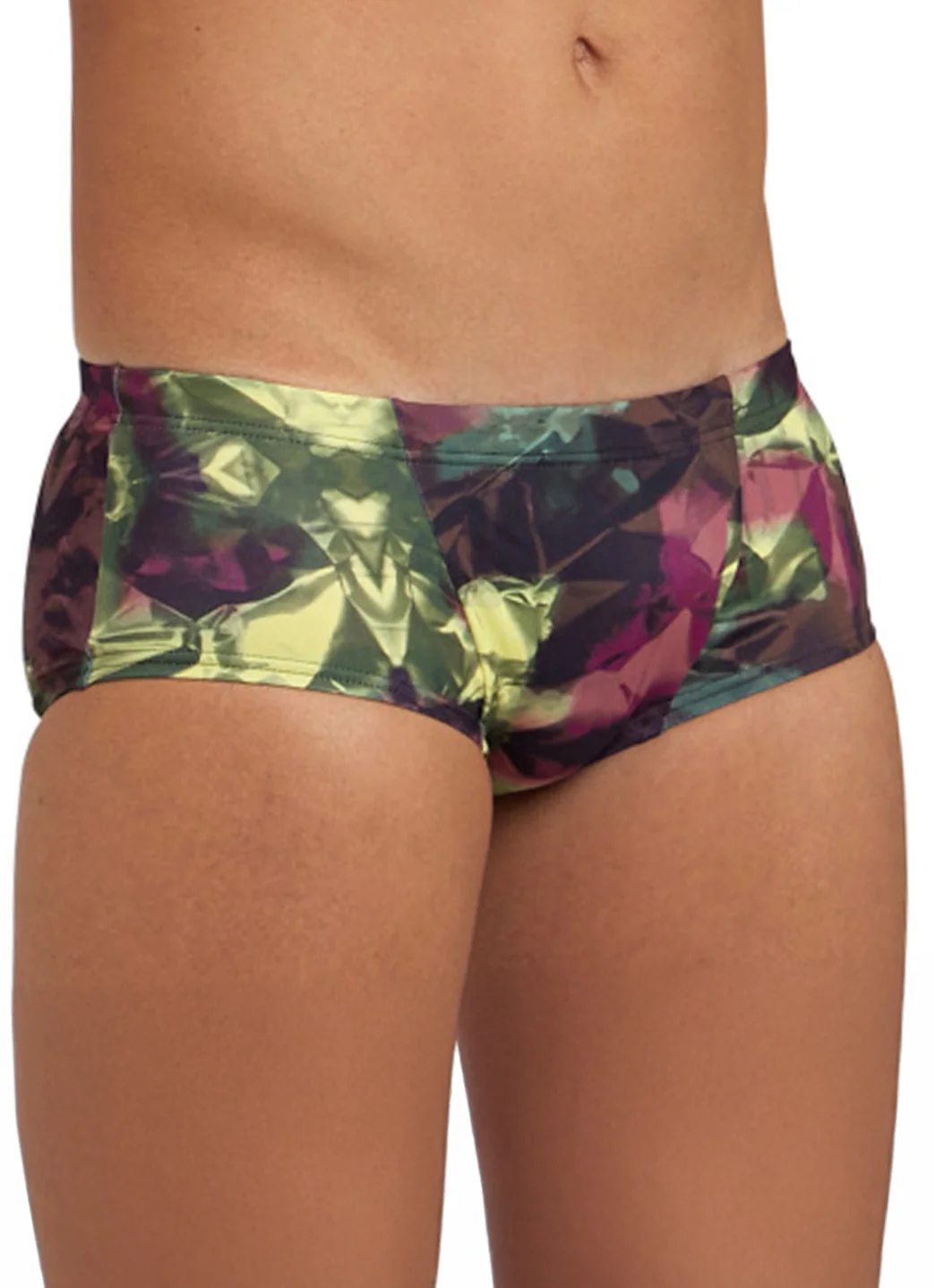 Arena Men's Hero Camo Low Waist Square Leg Swimsuit - Image 2