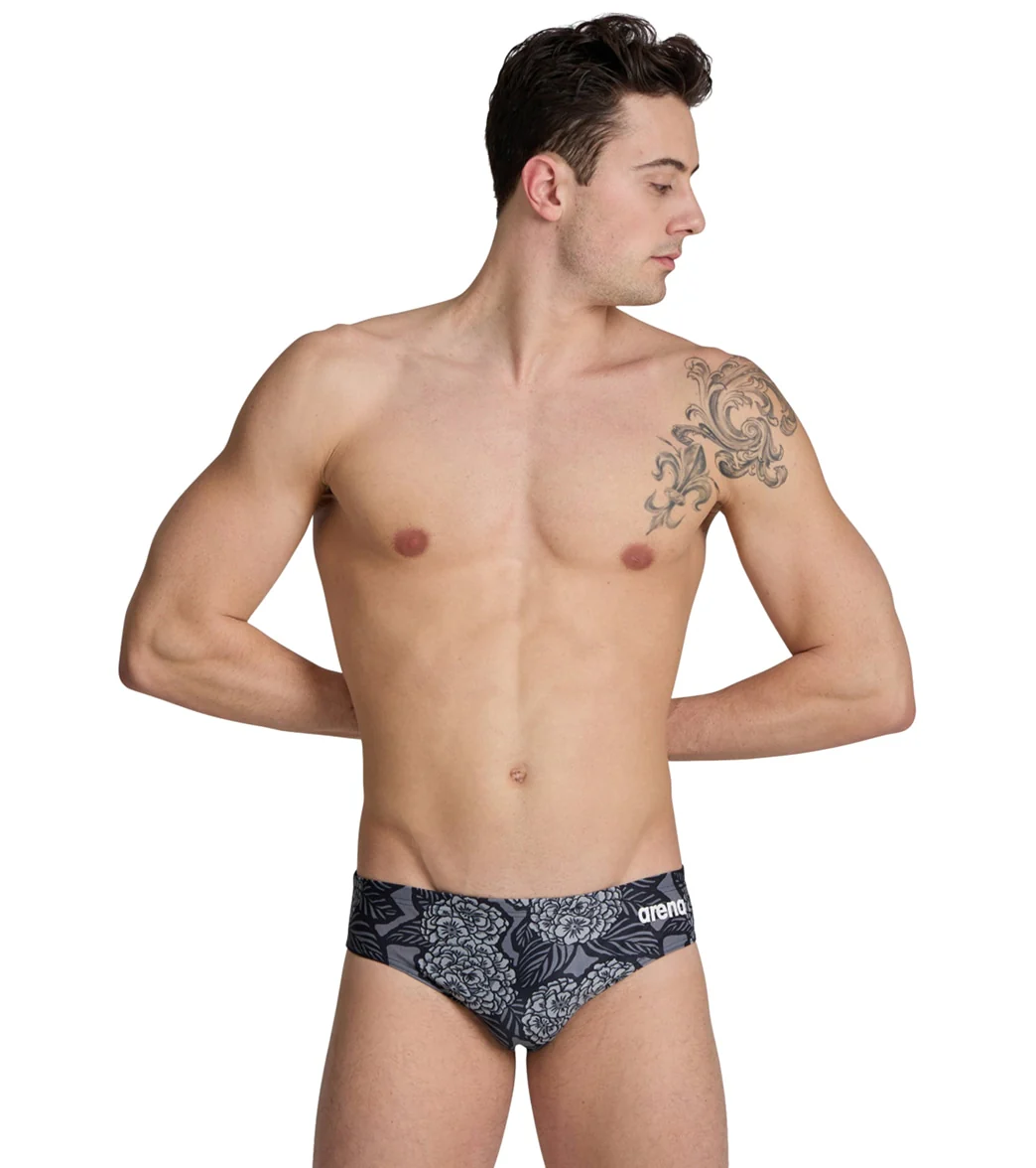 Arena Men's Hydrangea Bouquet Brief Swimsuit - Image 13