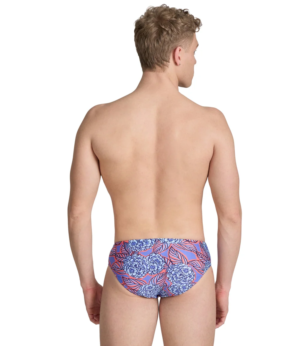 Arena Men's Hydrangea Bouquet Brief Swimsuit - Image 21