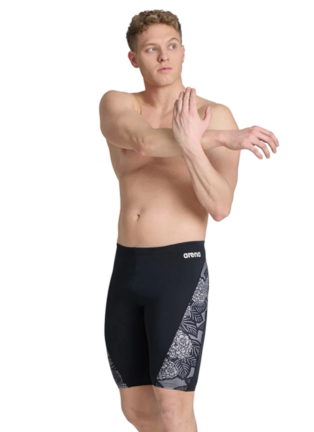 Arena Men's Hydrangea Bouquet Jammer Swimsuit - Image 29