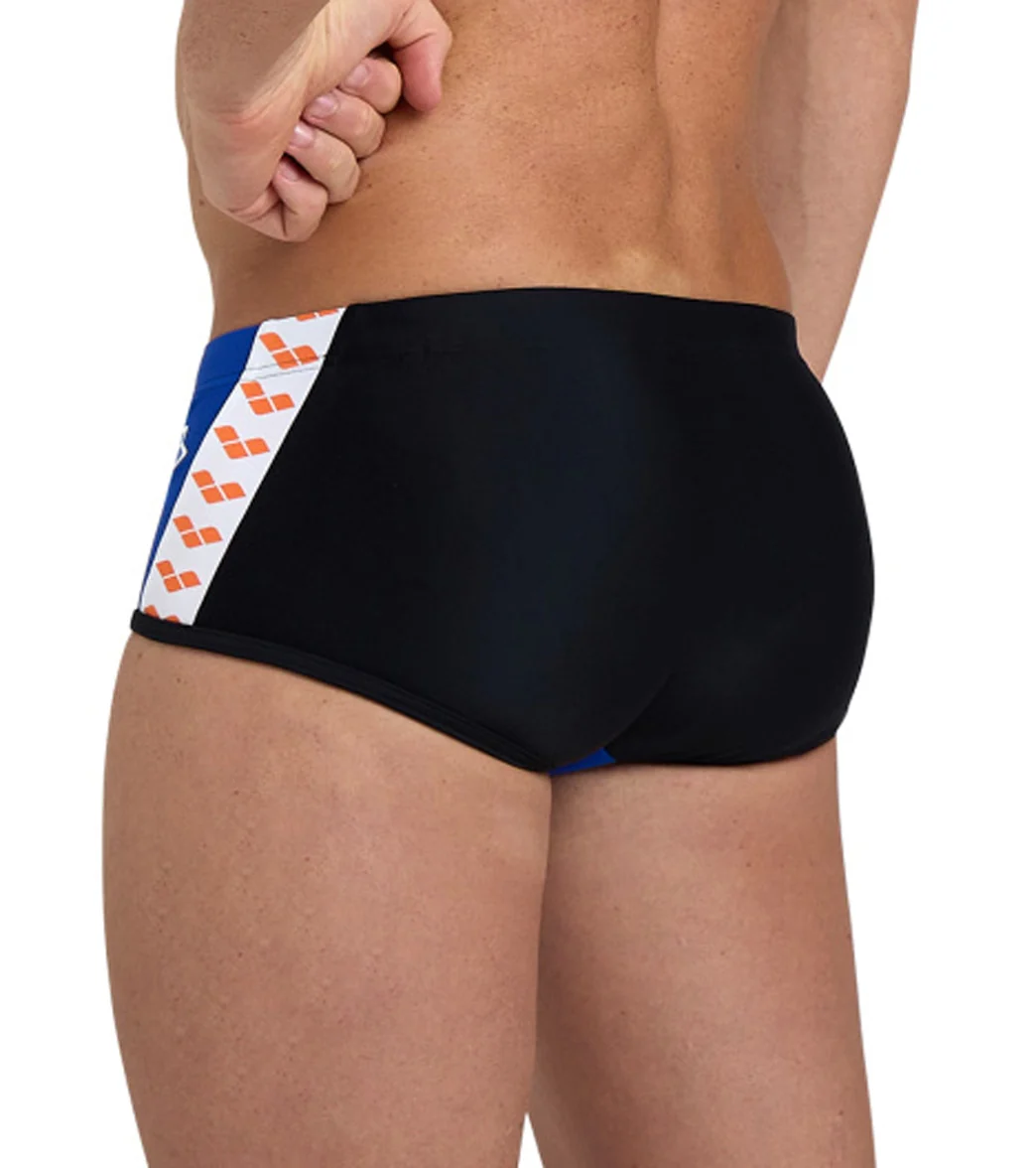 Arena Men's Icon Panel Low Waist Square Leg Swimsuit - Image 2