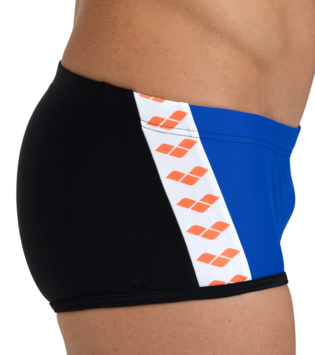 Arena Men's Icon Panel Low Waist Square Leg Swimsuit - Image 5