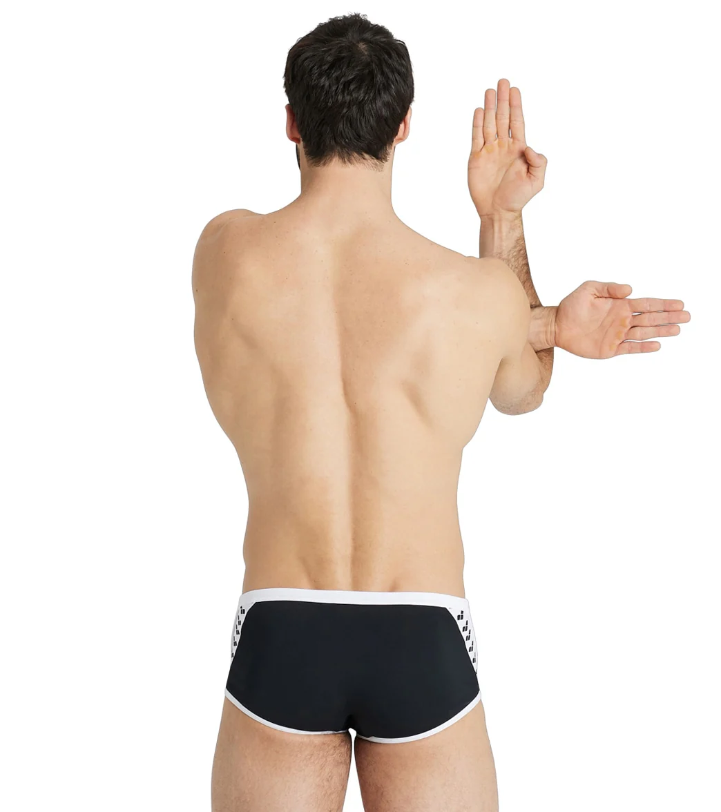 Arena Men's Icons Solid Low Waist Square Leg Swimsuit - Image 49
