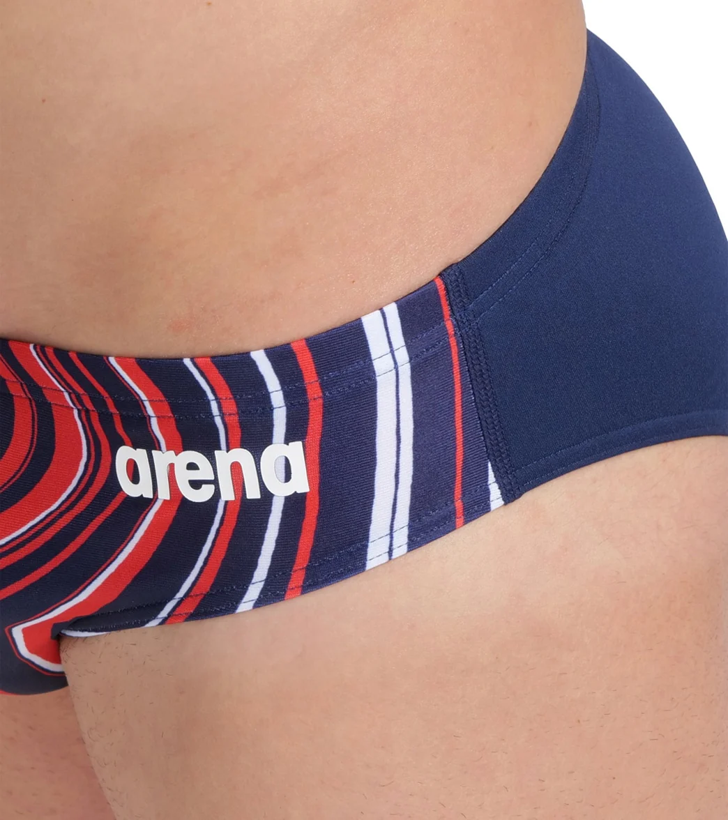 Arena Men's Marbled Brief Swimsuit - Image 13