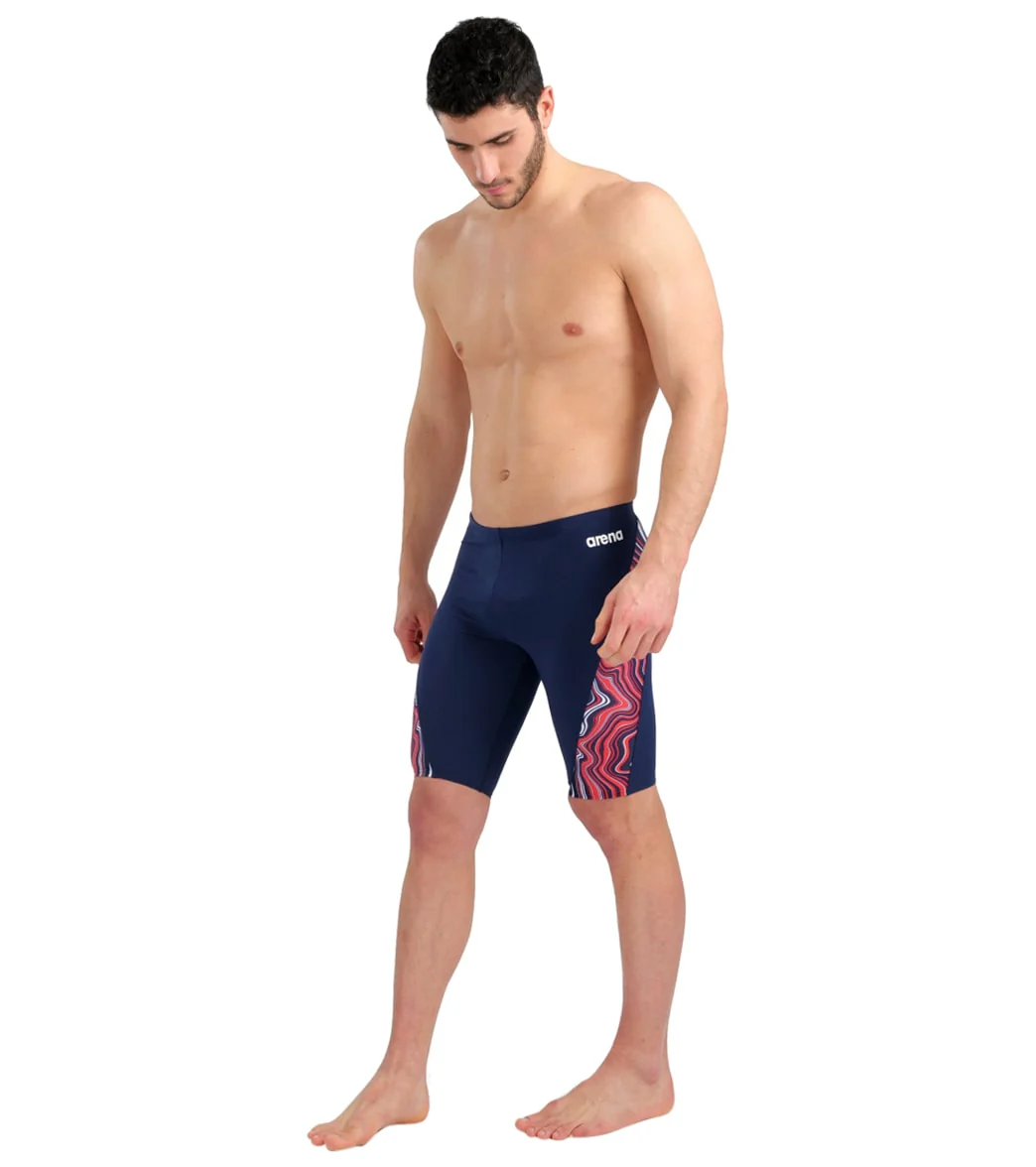 Arena Men's Marbled Jammer Swimsuit - Image 26