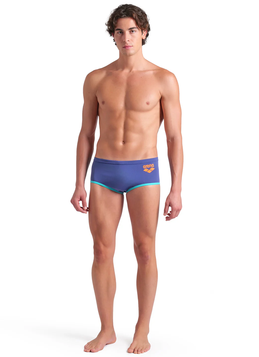Arena Men's One Big Logo Square Leg Swimsuit - Image 116