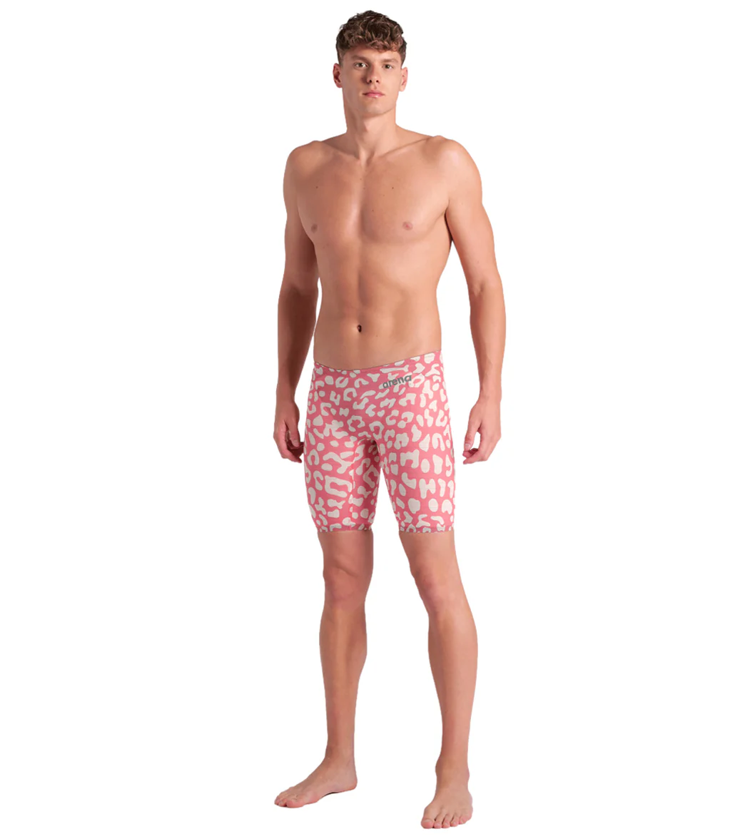 Arena Men's Powerskin Carbon Air2 SL Limited Edition Leopard Jammer Tech Suit Swimsuit - Image 3