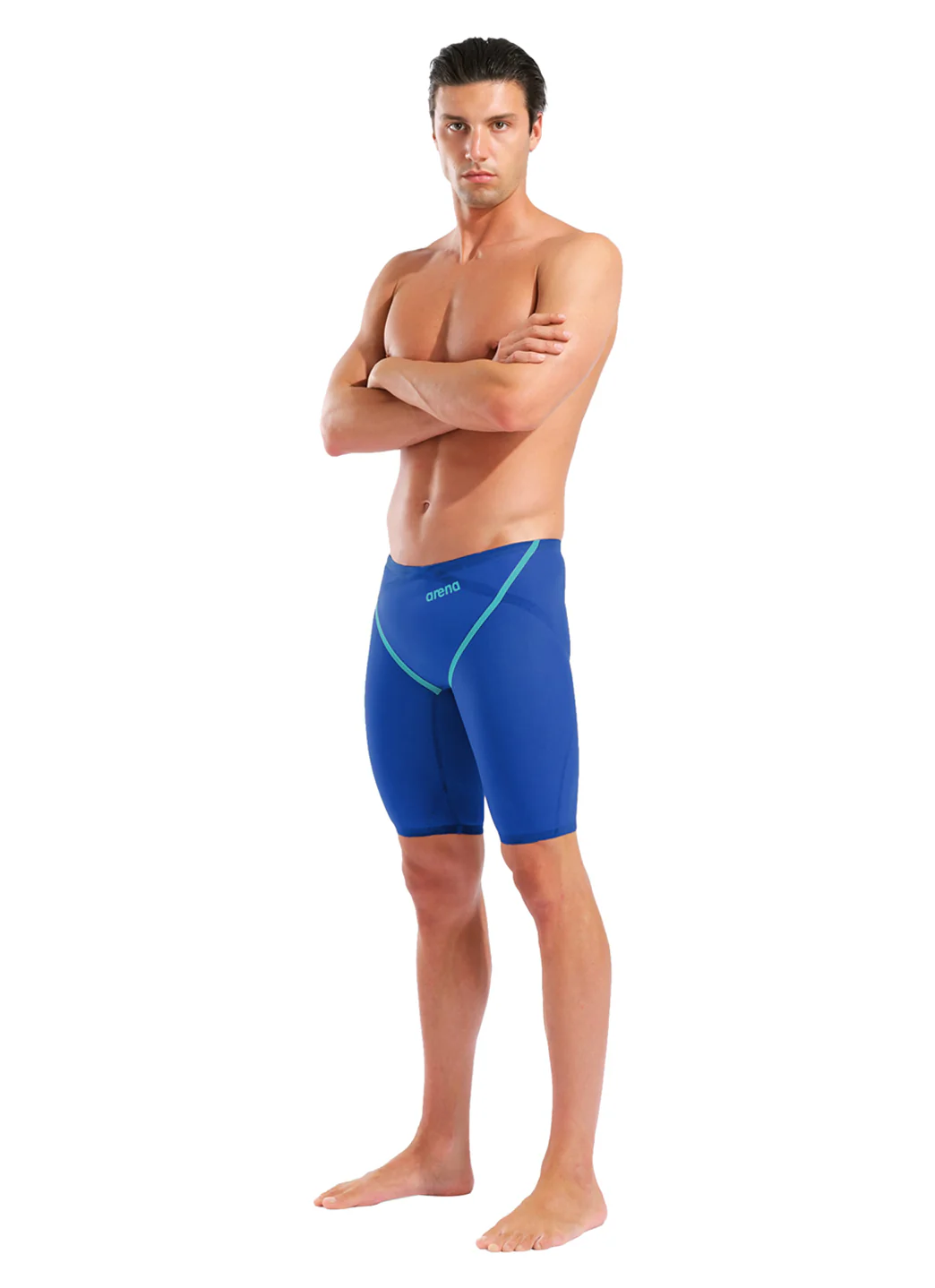 Arena Men's Powerskin Carbon Glide Multicolor SL LE Jammer Tech Suit Swimsuit - Image 5