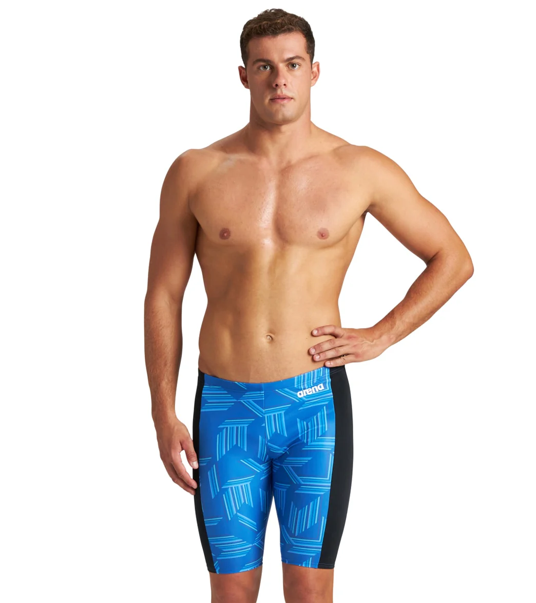 Arena Men's Puzzled Jammer Swimsuit - Image 10