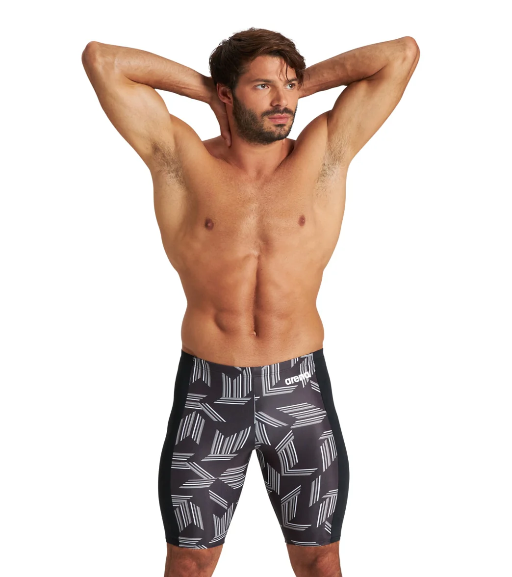 Arena Men's Puzzled Jammer Swimsuit - Image 37