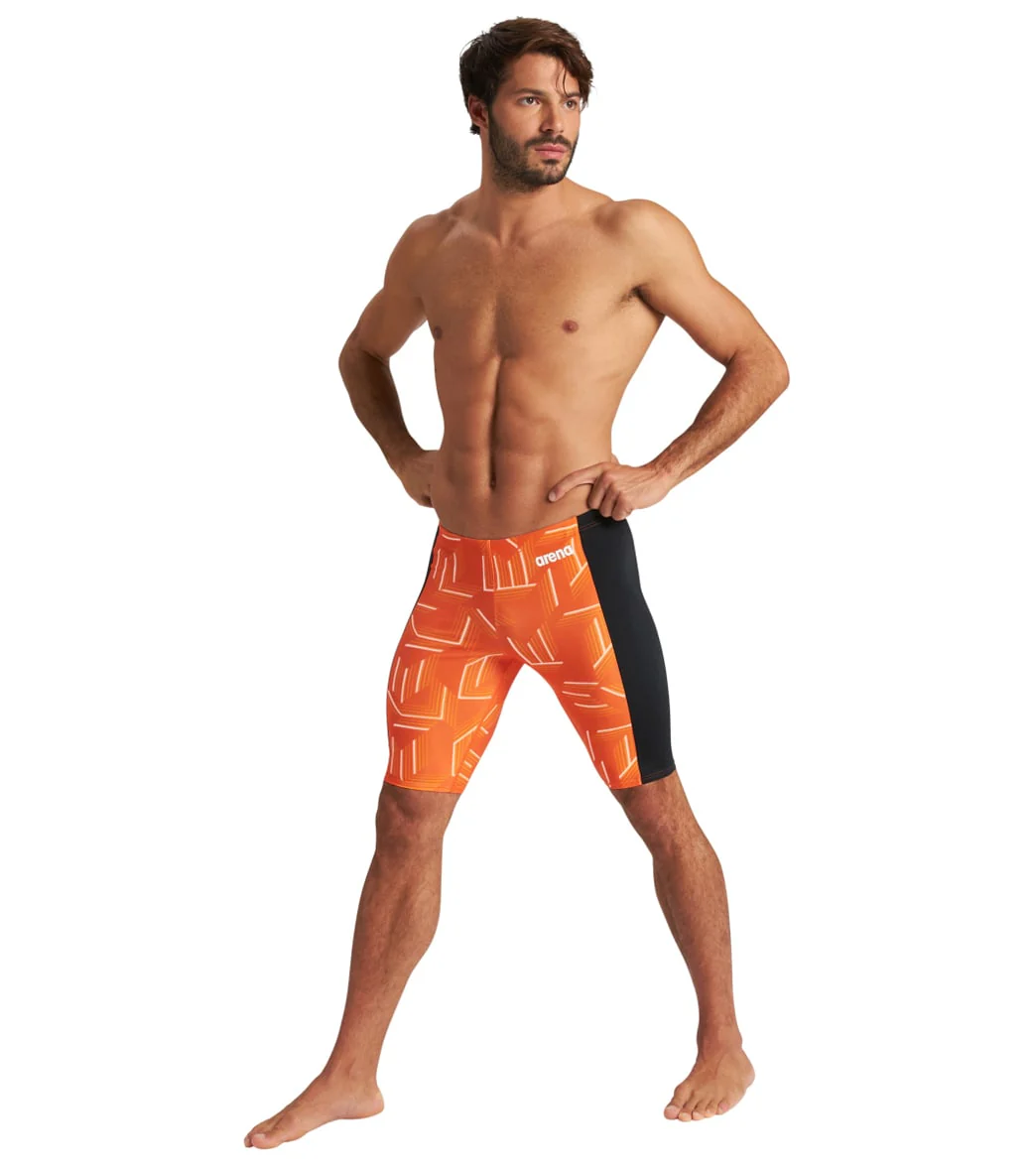 Arena Men's Puzzled Jammer Swimsuit - Image 68