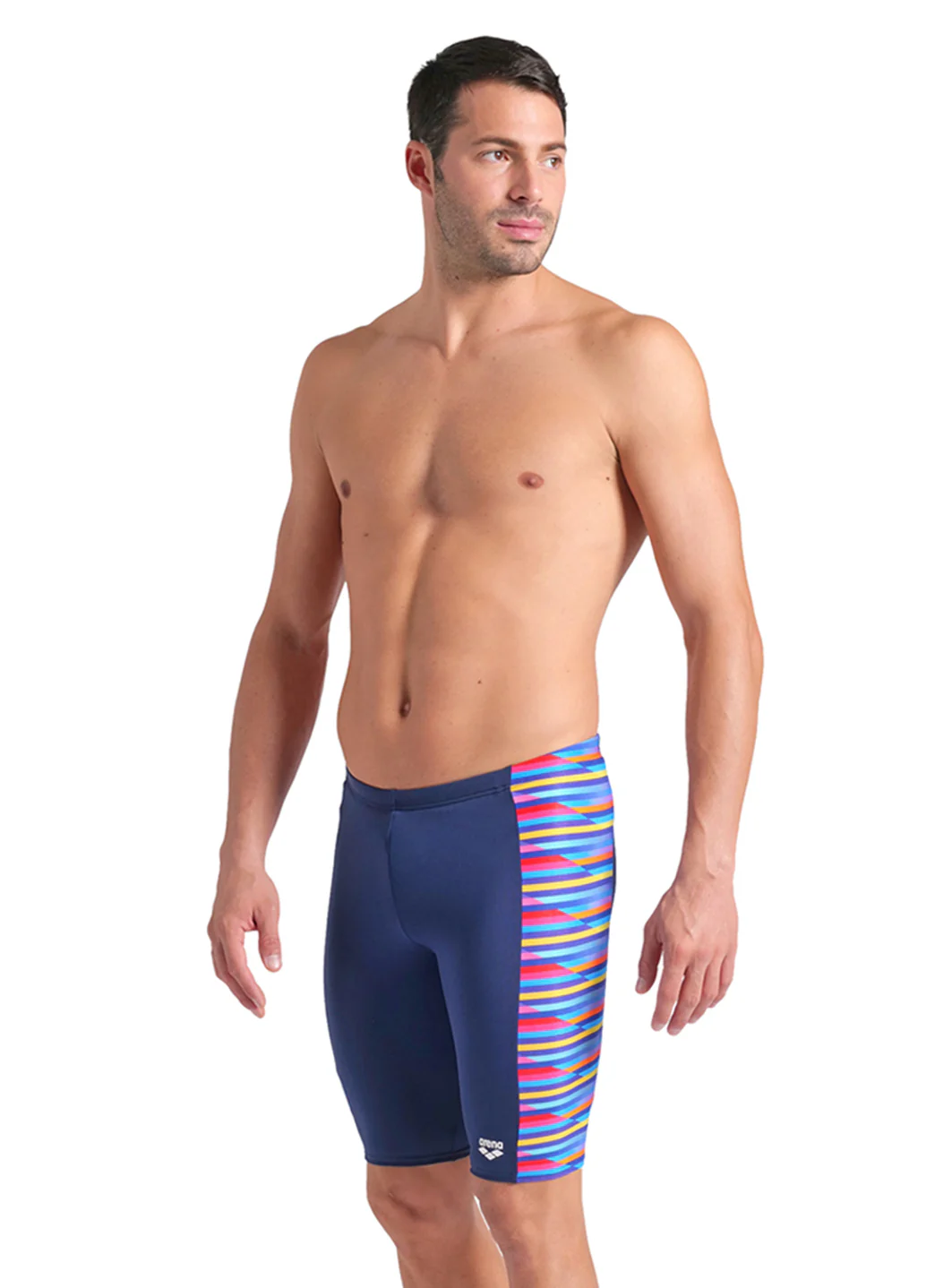 Arena Men's Racing Stripe Jammer Swimsuit - Image 3
