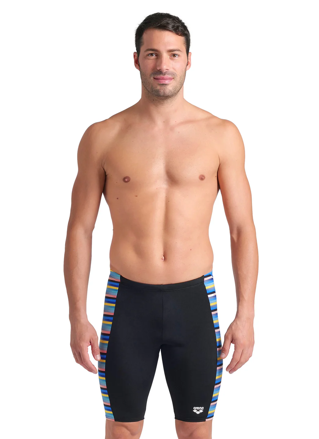 Arena Men's Racing Stripe Jammer Swimsuit - Image 9