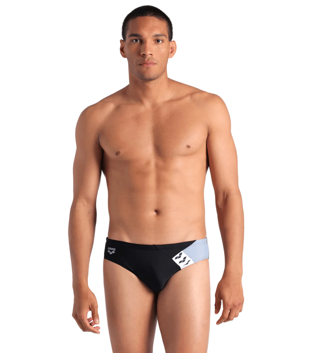 Arena Men's Stripe Brief Swimsuit - Image 9
