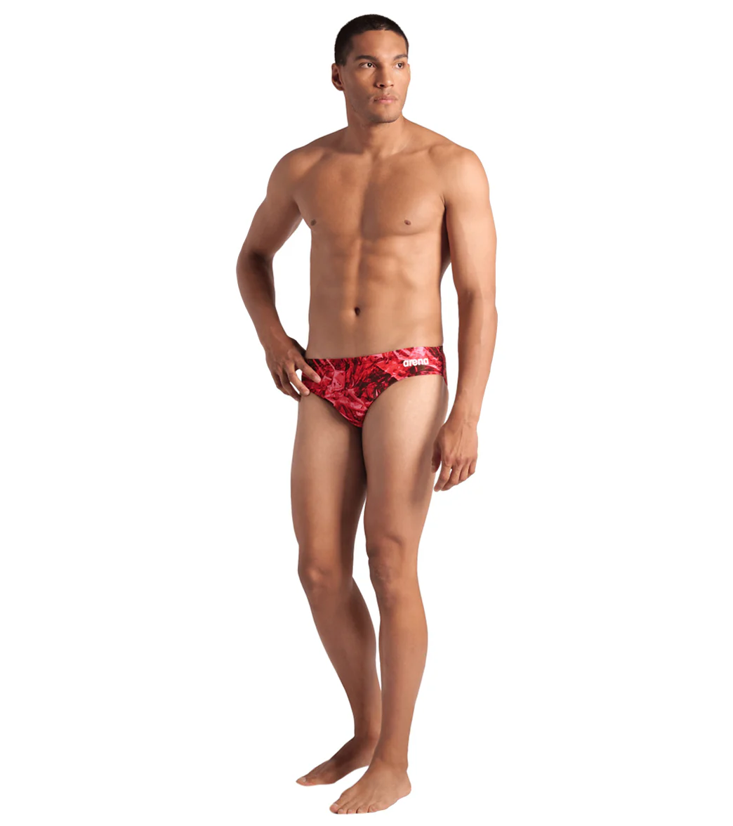 Arena Men's Team Crackle Brief Swimsuit - Image 12