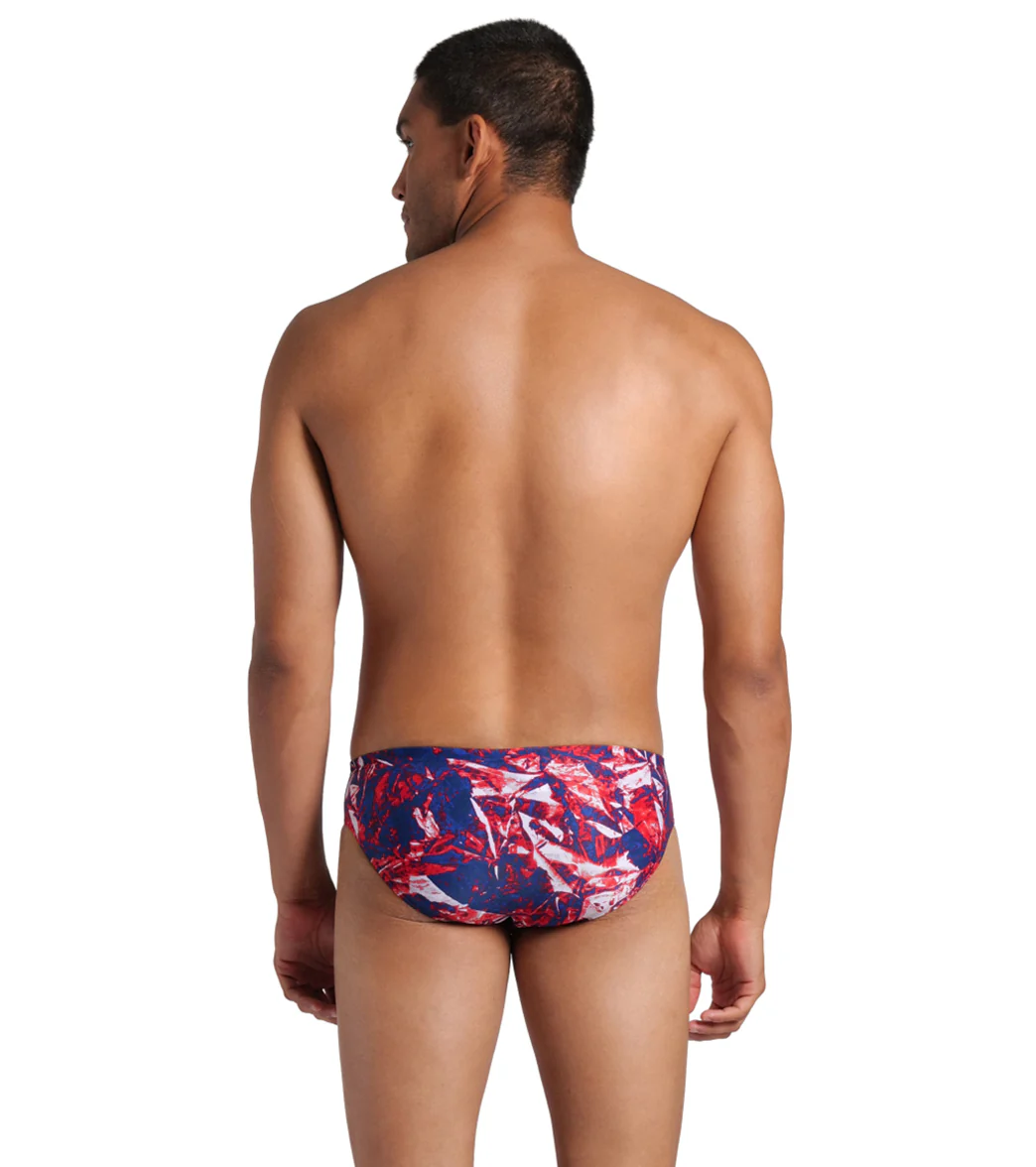 Arena Men's Team Crackle Brief Swimsuit - Image 25
