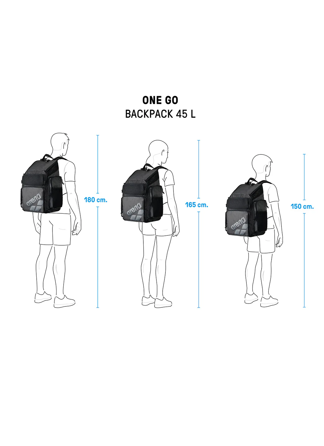 Arena One Go 45L Backpack - Image 35